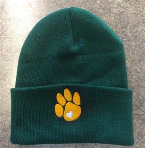 paw print hat paw print hat